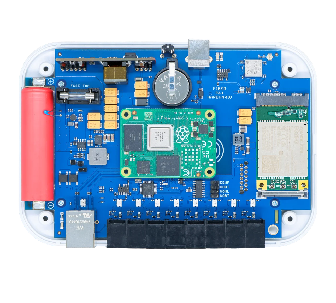 Postaveno na Raspberry Pi CM4