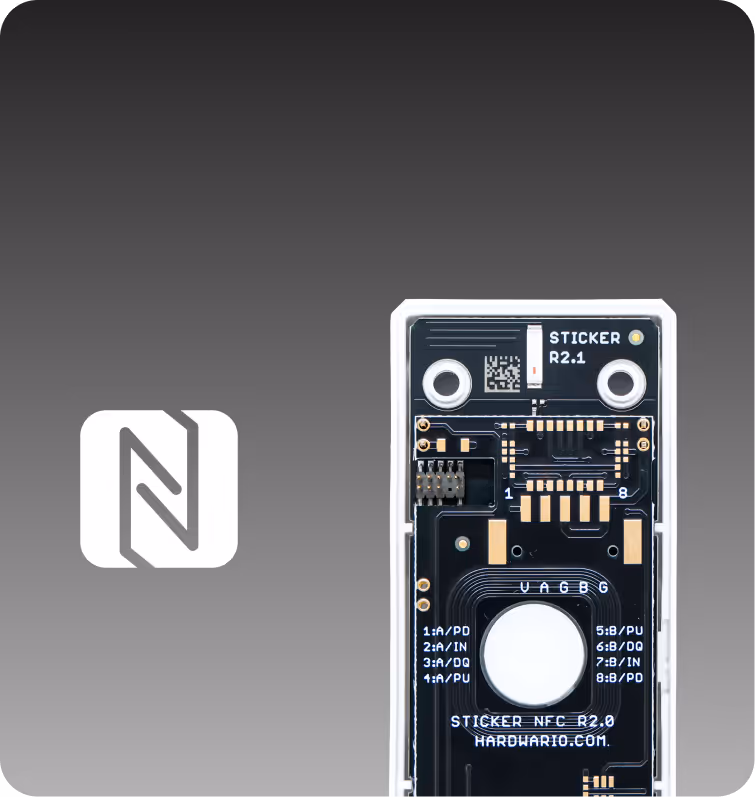 Konfigurace přes NFC