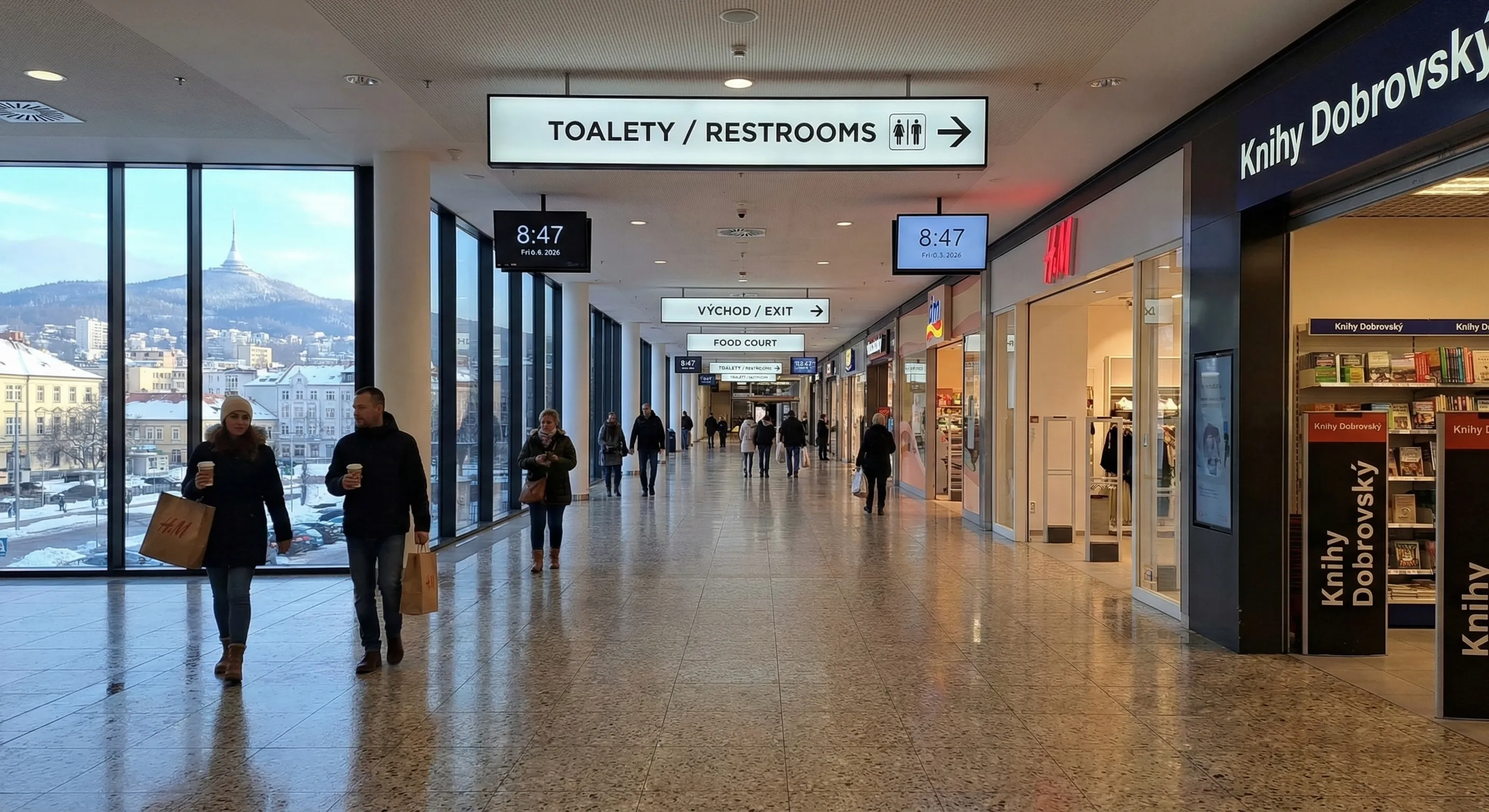 Sledovani vyuziti toalet